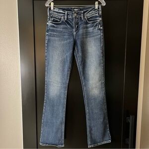 Silver Aiko slim bootcut women’s jeans size 27/33